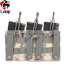 Nylon Molle Three Chamber Magazine Pouch Other Police Hunting