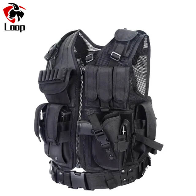 Police Military Wargame Body Armor Sports Wear Tactical Vest 