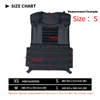 Black Overt Bullet-Resistant Vest for Army and Patrol Duty